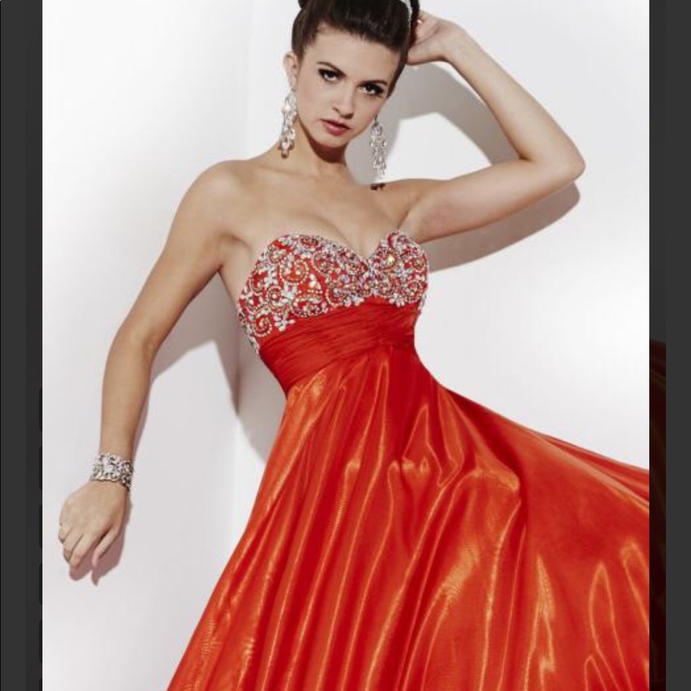 Studio 17 - Elegant Prom Dress - Paprika Color💃🏽